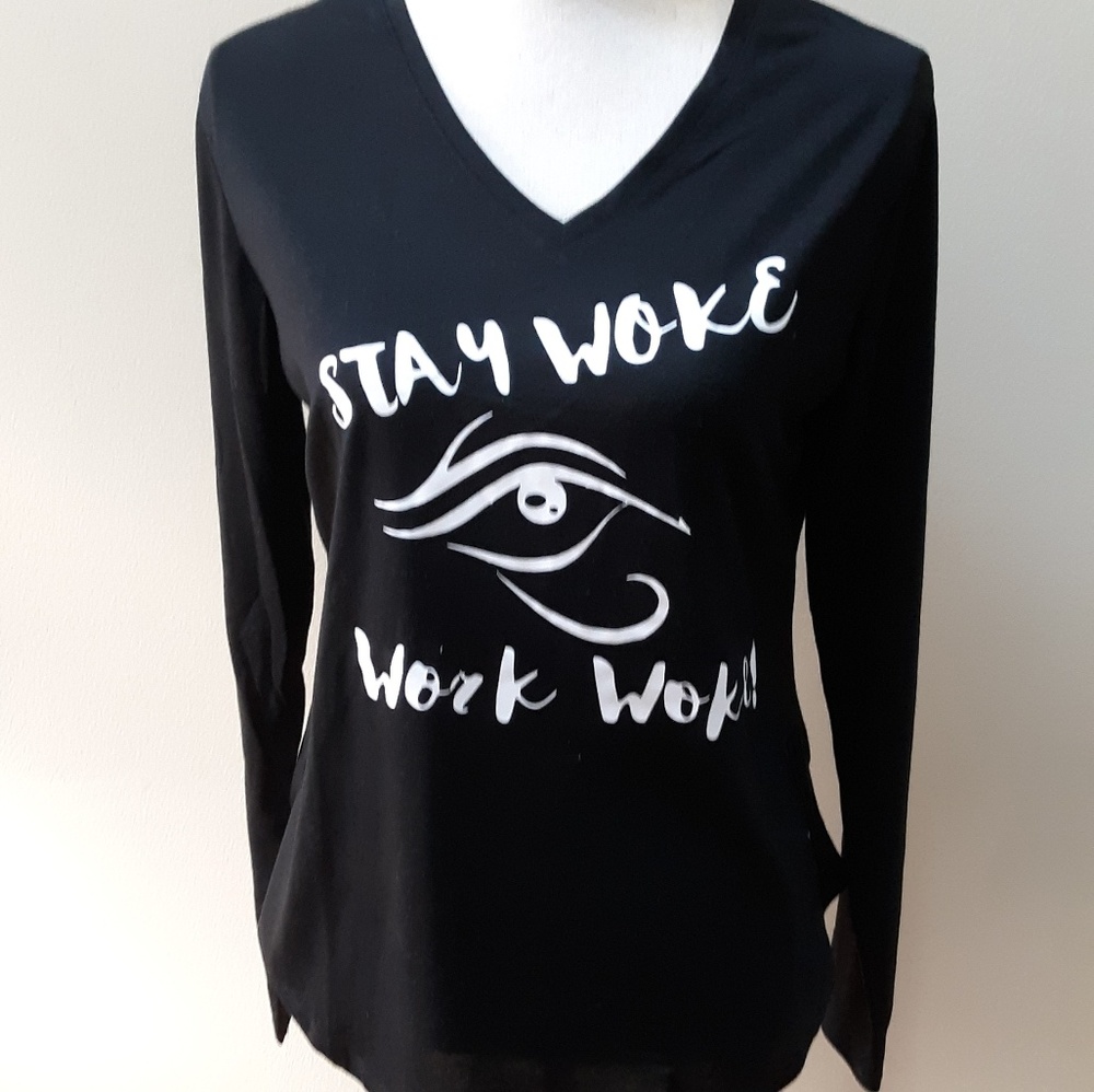 New Graphic Ladies Long Sleeve Tee Shirt